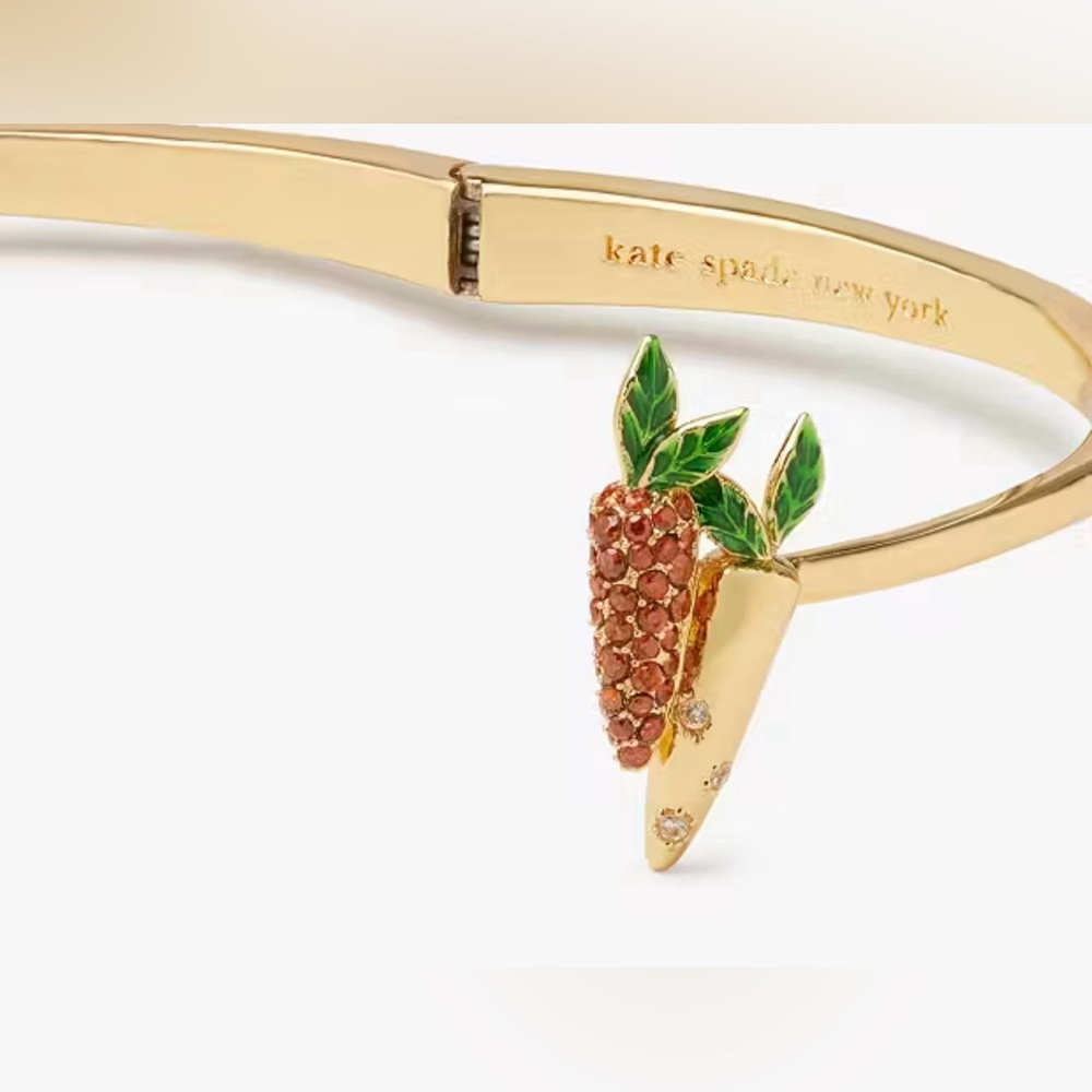 Kate Spade Harvest Time Vegetable Hinge NWT - Picture 4 of 6